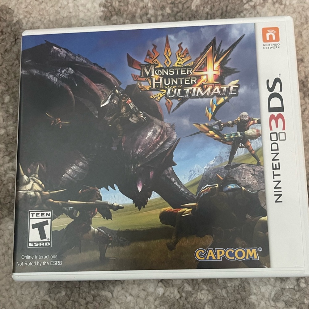 Nintendo 3DS Monster Hunter 4: Ultimate